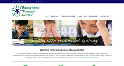 Desktop Screenshot of educationaltherapycenter.com